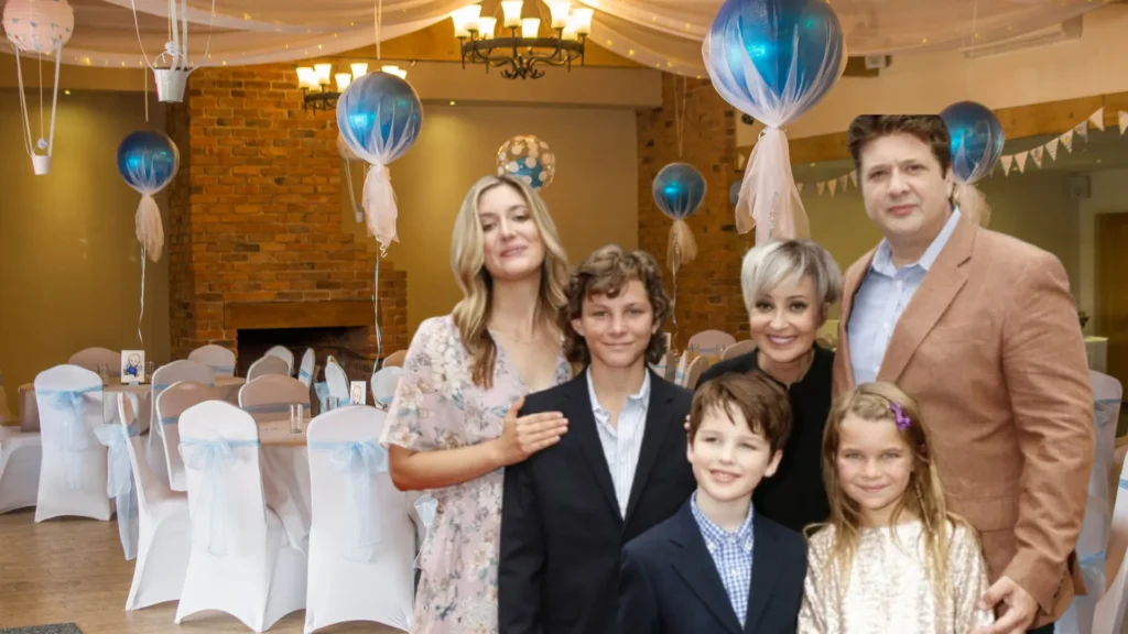 Aliza barber with family in Public Events