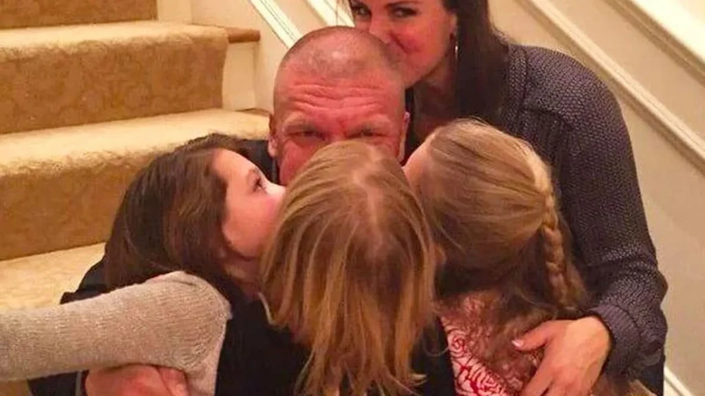 Triple H and Daughters: