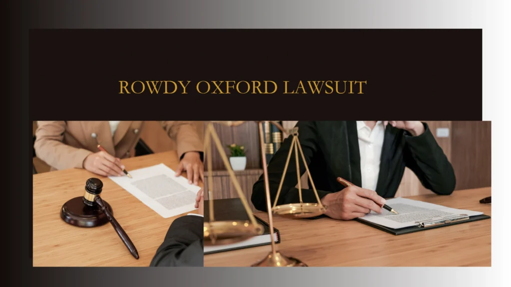 rowdy oxford lawsuit