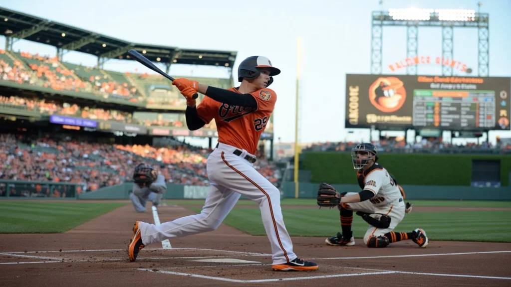 Baltimore Orioles vs San Francisco Giants Match Player Stats