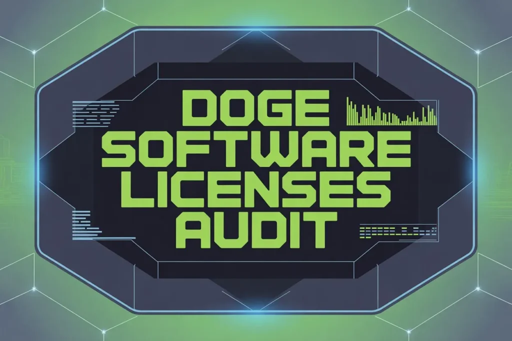 Doge Software Licenses Audit HUD