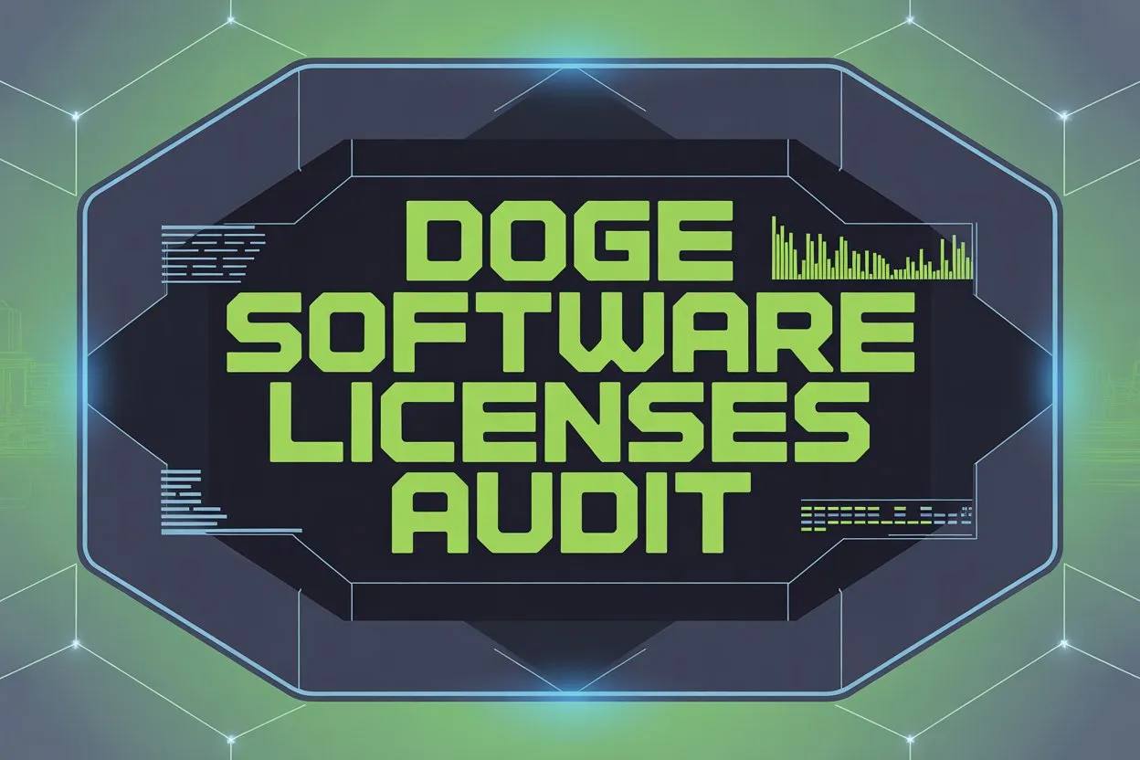 Doge Software Licenses Audit HUD