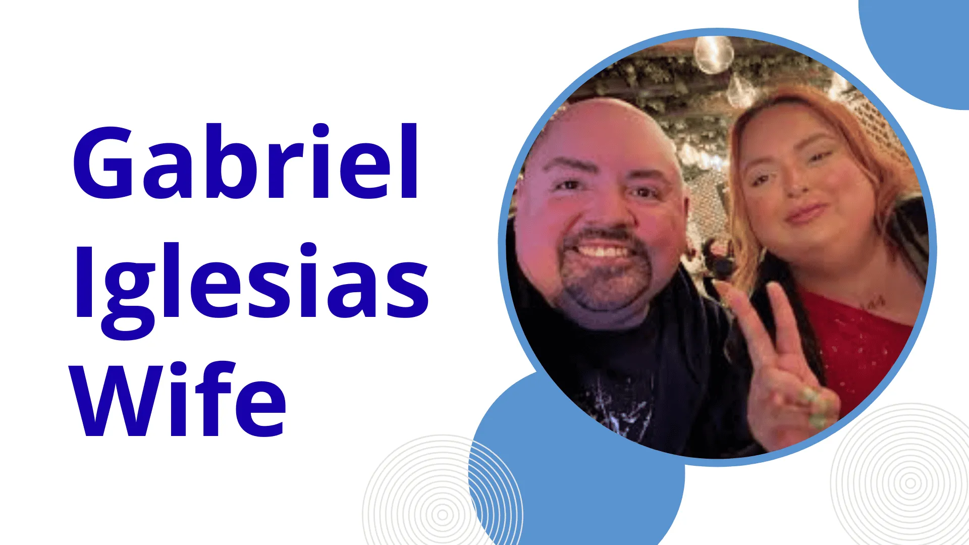 Gabriel Iglesias Wife