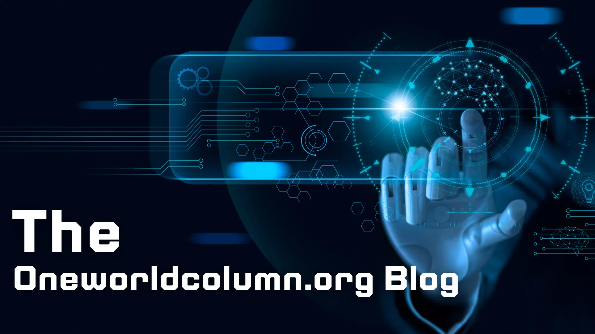 The Oneworldcolumn.org Blog